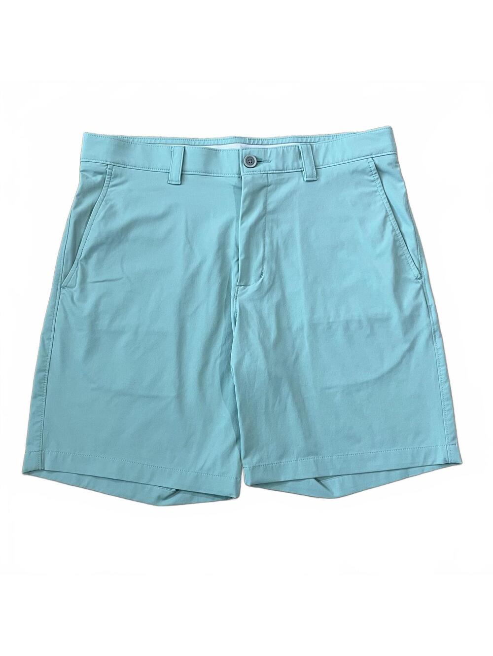 Southern Tide Mens Brrr Performance Shorts 8” Teal Size 34